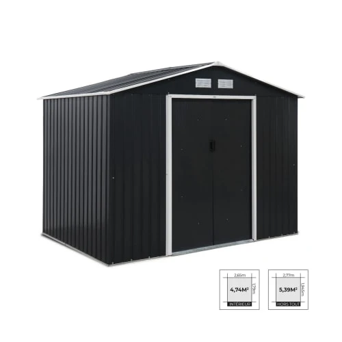 Abri De Jardin En Métal 5,29m² – Image 3