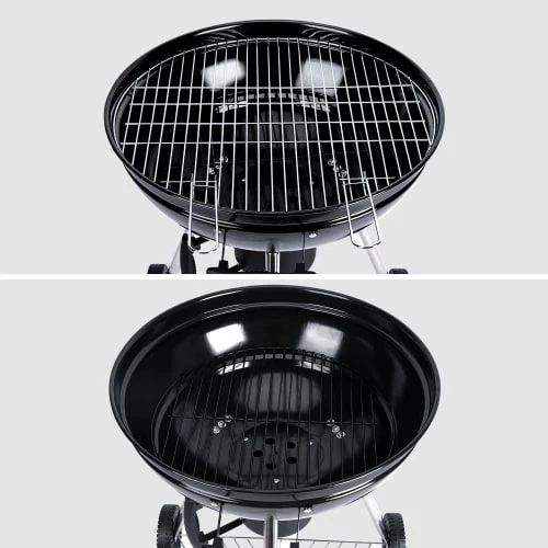 Barbecue Charbon De Bois ⌀57cm Georges Noir Récupérateur De Cendres – Image 6
