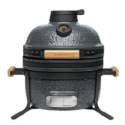 BergHOFF BBQ Et Four En Céramique Moyen Modèle Bluestone Grey 40 Cm