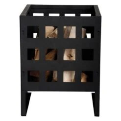 ESSCHERT DESIGN Brasero Carré En Métal