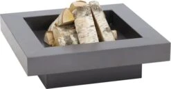 Brasero De Jardin En Acier Plateau Design