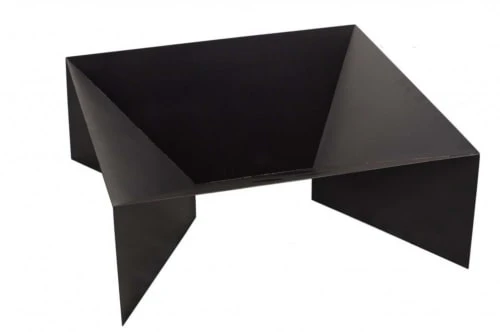 Braséro En Acier Peint Pieds Géométriques 60 Cm – Image 2