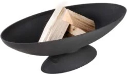 Brasero Ovale En Fonte