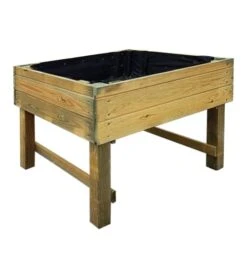 Carré Potager Enfants Sur Pieds En Pin