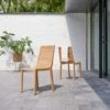 Chaise De Jardin En Teck Massif