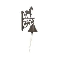 Cloche Ancienne Cheval En Fonte
