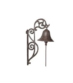 Cloche D'entrée En Fonte Marron