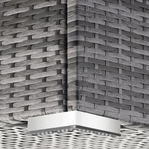 Coffre De Jardin Oslo Structure En Aluminium 145x82,5x79,5cm Gris – Image 6