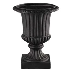 Coupe De Jardin En Résine Gris Anthracite H 71 Cm EYGUIERES