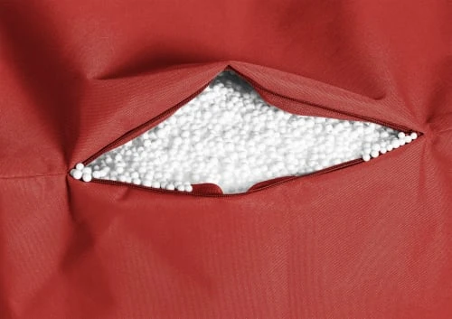 Coussin Géant Big Foot Rouge – Image 5