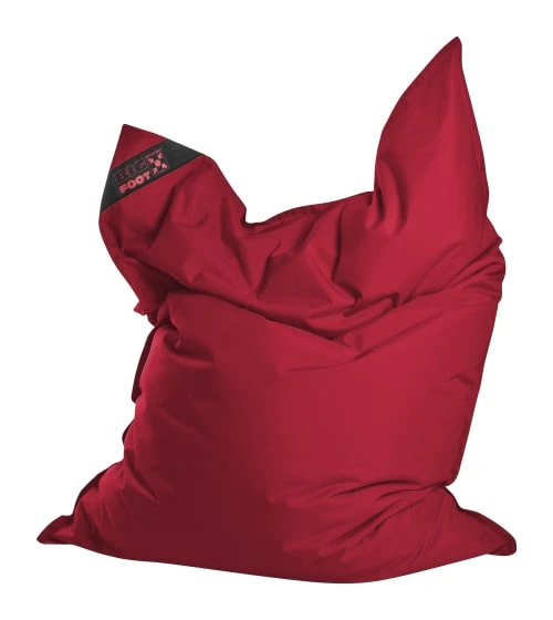 Coussin Géant Big Foot Rouge