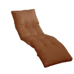 Coussin Pour Bain De Soleil En Polyester 185 X55cm Rouille