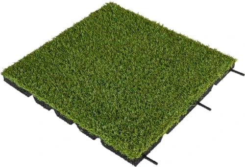 Dalle Amortissante Effet Gazon 50 X 50 Cm Unitaire