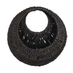 Décoration Murale En Papier Noir D37