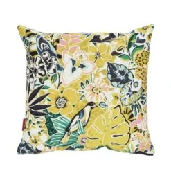 Housse De Coussin Extérieur Tropical Jaune 45x45cm