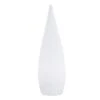 Lampadaire Extérieur Sans Fil Polypropylène Blanc H120CM