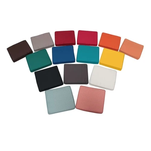 Matelas Bleu Canard Pour Chaise Longue – Image 4