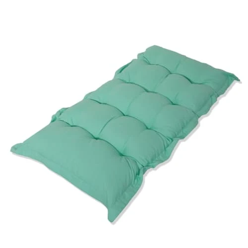 Matelas Futon 120x60cm En Polyester Vert