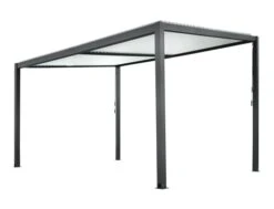 Pergola Bioclimatique à Lames Orientables Blanches