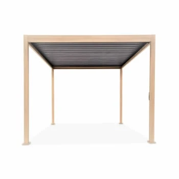 Pergola Bioclimatique Gris Anthracite – 300x400cm – Image 6