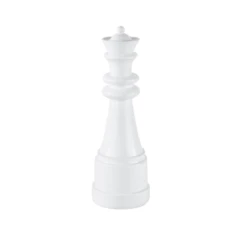 Statue Pion échec Blanche H70