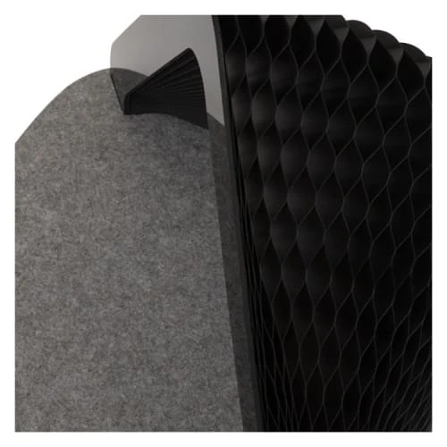 Tente Noire Pliable Pour Chat En Carton – Image 4