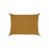 Toile D'ombrage Rectangulaire 4 X 3 Mètres Ocre