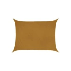 Toile D'ombrage Rectangulaire 4 X 3 Mètres Ocre