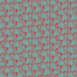 Toile De Chilienne Prête à Poser Imprimé Graphique Turquoise