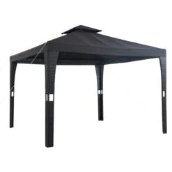 Tonnelle De Jardin Coloris Noir